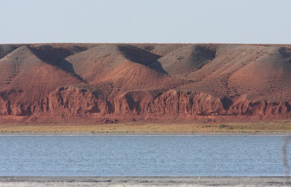 Степные озера в Южном Казахстане